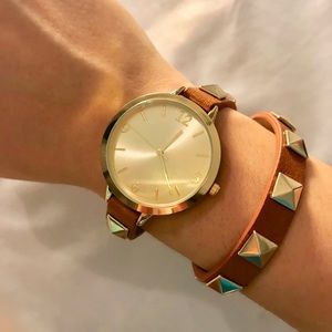 Cute little leather watch